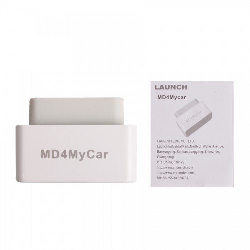 Launch MD4MyCar OBDII/EOBD Code Reader Work With iPhone By WiFi