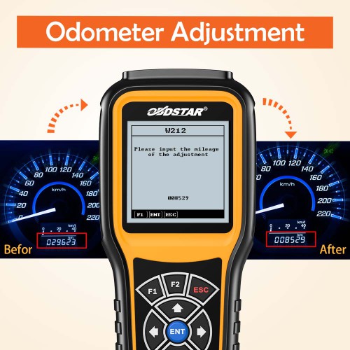 Original OBDSTAR X300M Special for Mileage Correction Odometer Adjustment Via OBDII Free Online Upgrade