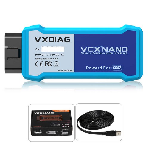 [WIFI Version] Latest Version VXDIAG VCX NANO for GM/ OPEL Diagnostic Tool