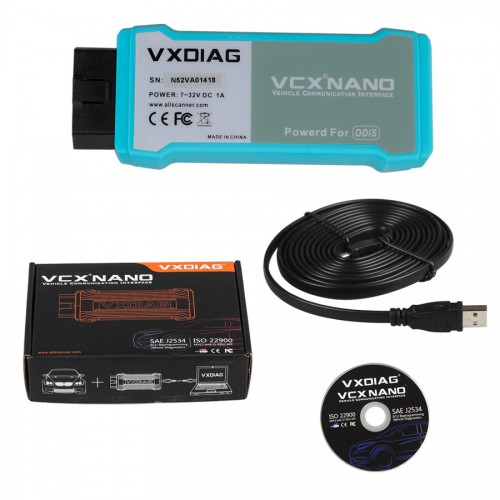 WIFI Version VXDIAG VCX NANO 6154 for VW/AUDI Support UDS Protocol