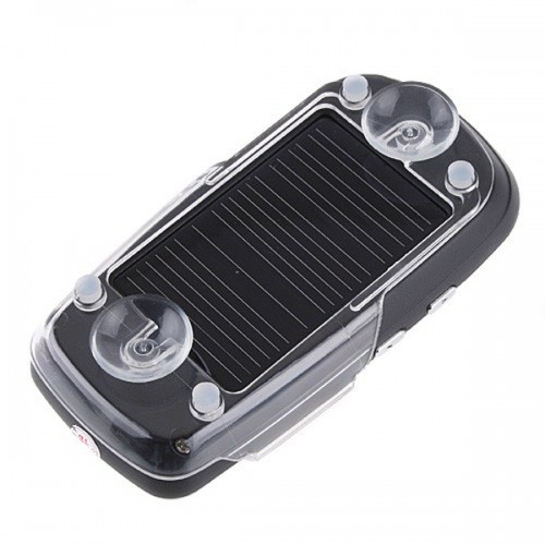 Solar Powered Bluetooth Car Kit Handsfree FM+MP3 Player