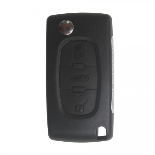 Flip Remote Key 3 Button for Original Peugeot 307