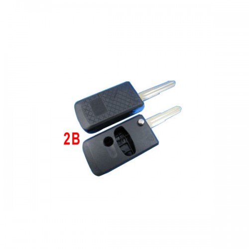 Flip Remote Key Shell 3 Button for Mitsubishi 5pcs/lot