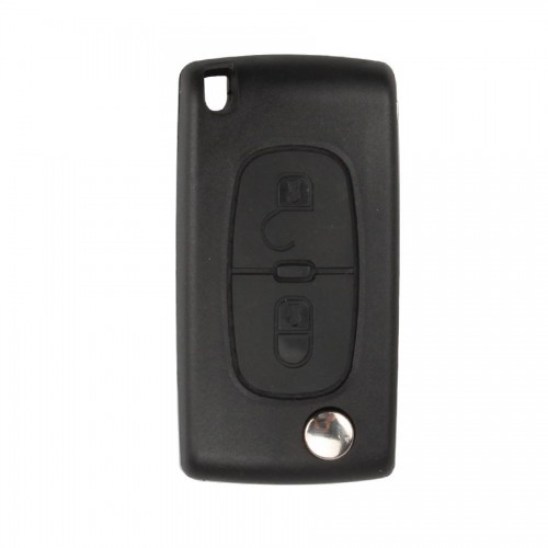 Flip Remote Key Shell 2 Button for Citroen (Without Battery Location) 5pcs/lot