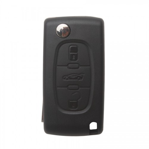 Remote Key 3 Button 433MHZ HU83 3B (with groove) for Citroen