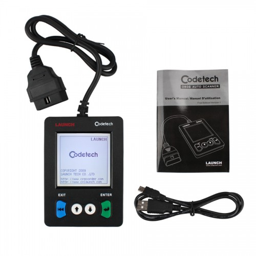Original Launch X431 Codetech Pocket Code Scanner Support OBDII and Definitions