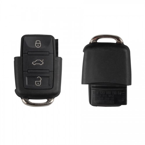 Remote Key Shell 3 Button For VW 10pcs/lot