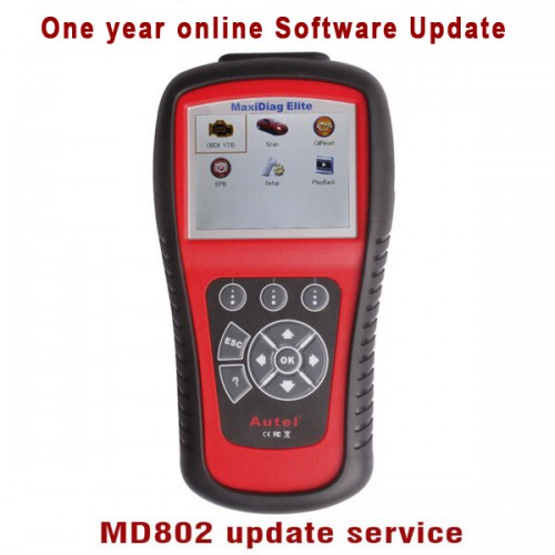 MD802 scanner One Year Software Online Update Service