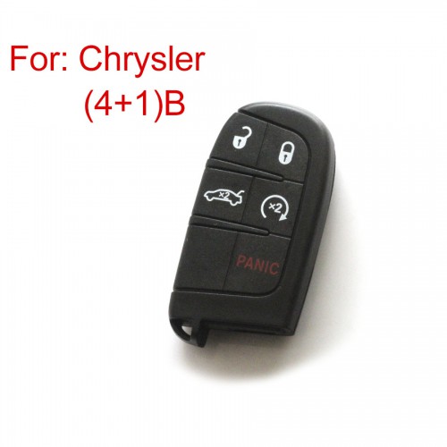 Remote Key Shell 4+1 Button 4th Type for Chrysler