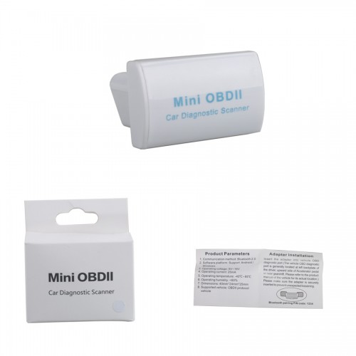 Mini OBDII Car Diagnostic Scanner for Android and Windows same function as ELM327