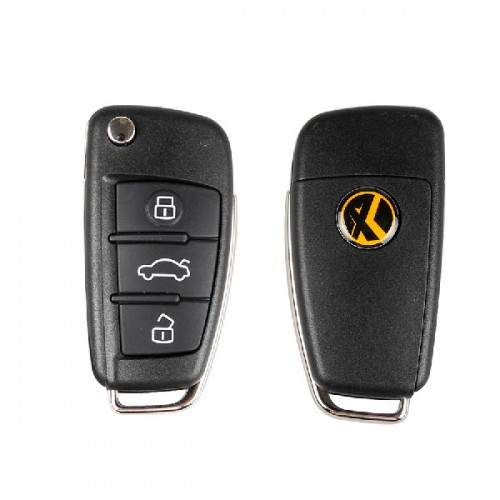 5pcs XHORSE XKA600EN VVDI2 Audi A6L Q7 Type Universal Remote Key 3 Buttons