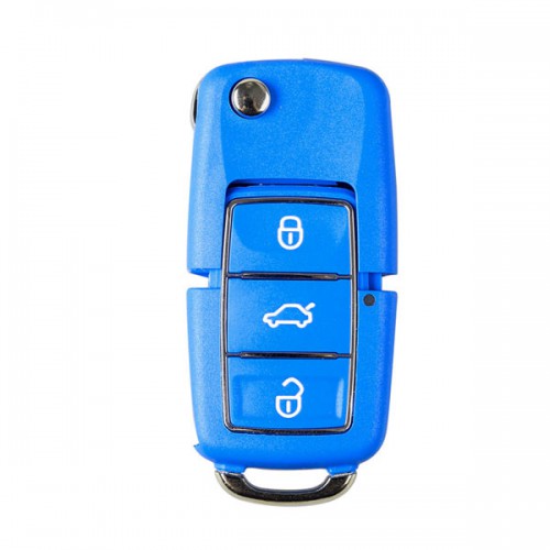 XHORSE VVDI2 Volkswagen B5 Special Remote Key 3 Buttons 10pcs / lot (black, red, yellow, blue and green)