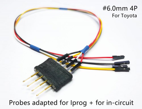 Best Probes Adapters For IPROG+ Pro XPROG-M ECU Programmer In-circuit