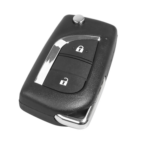 XHORSE XKTO01EN Universal Remote Key for Toyota 2 Buttons for VVDI Key Tool, VVDI2 (English Version) 5pcs/ lot