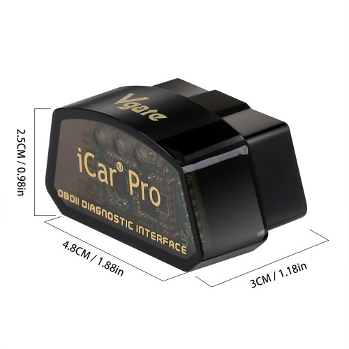High Quality Vgate iCar Pro Bluetooth 4.0 OBDII Scanner for Android & iOS