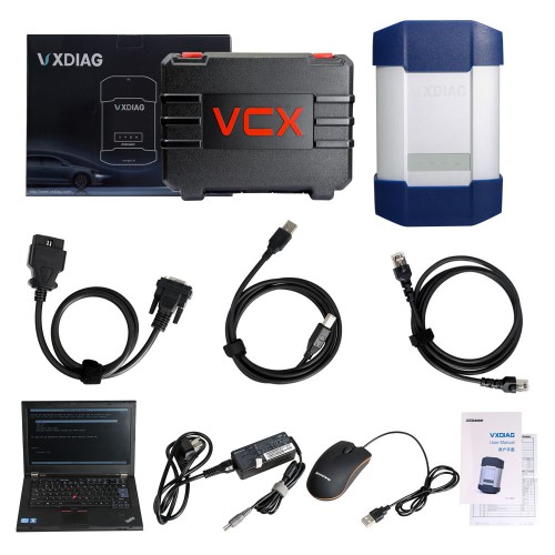 VXDIAG Multi Tool for Full Brands incl HONDA GM VW AUDI FORD MAZDA TOYOTA Subaru VOLVO BMW BENZ With Lenovo T420 Laptop & 2TB HDD
