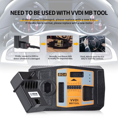 XHORSE ELV Emulator for Mercedes Benz W204 W207 W212 with VVDI MB tool