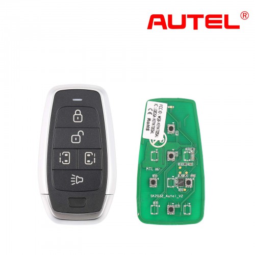 AUTEL IKEYAT005CL Independent 5 Buttons Universal Smart Key