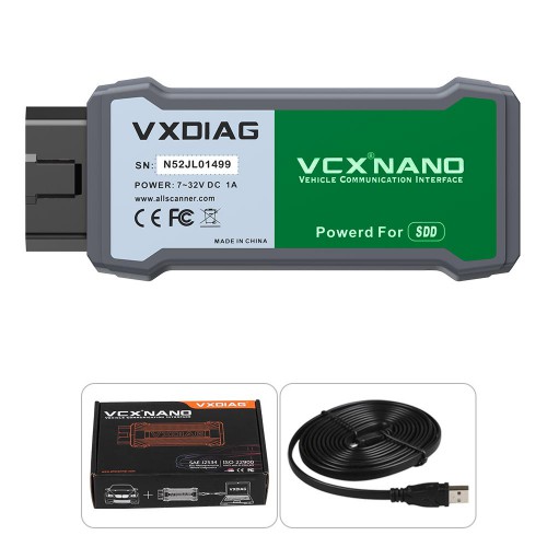 Latest V164 VXDIAG VCX NANO for Land Rover and Jaguar JLR Diagnostic Tool