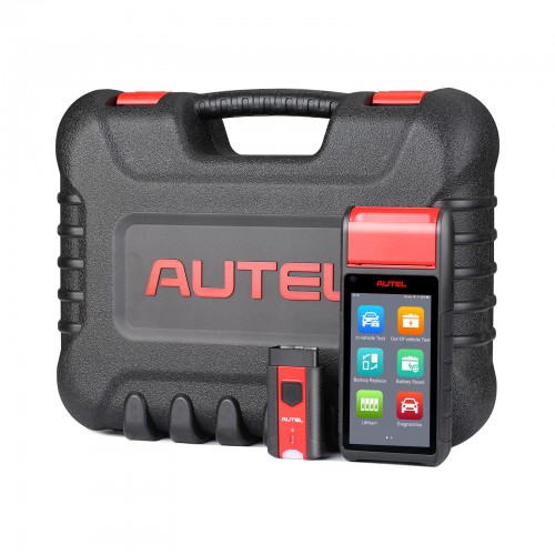 2024 Autel MaxiBAS BT608 BT608E Battery Tester All System Diagnostic as MK808S, Battery Registration, Adaptive Conductance, Cranking Analysis