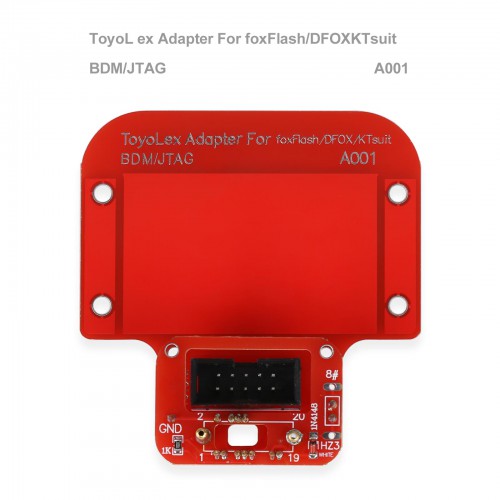 Toyota Lexus BDM/JTAG Solder-free Adapter For Foxflash/ dfox/ KTsuit/ KT200/ KTAG