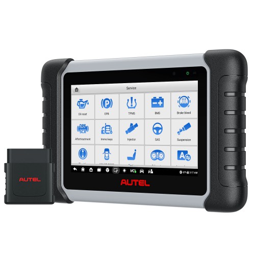 2023 Autel MaxiPRO MP808BT Pro Kit OE-Level Diagnostic Scanner Bidirectional, Advanced ECU Coding with Complete OBD1 Adapters Support Battery Testing