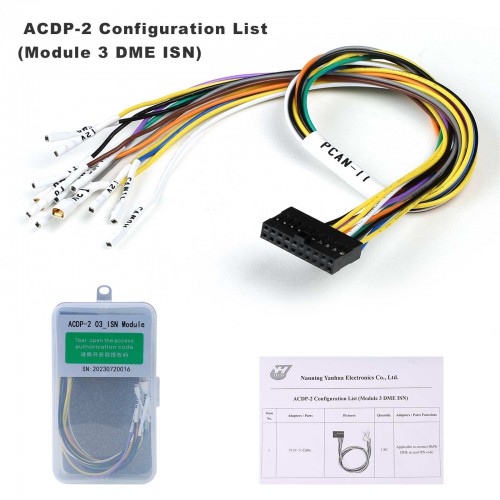 2023 New Yanhua Mini ACDP 2 Locksmith Package Include Basic Module + Module 1/2/3/7/9/10/12/20/24/29 for BMW JLR Porsche Volvo Audi Get Free 5 Gifts