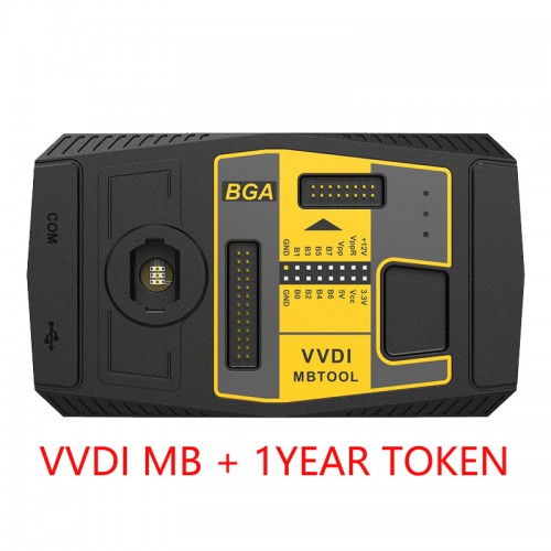 Xhorse VVDI MB BGA Tool Mercedes Benz Key Programmer with 1 Year Unlimited Tokens