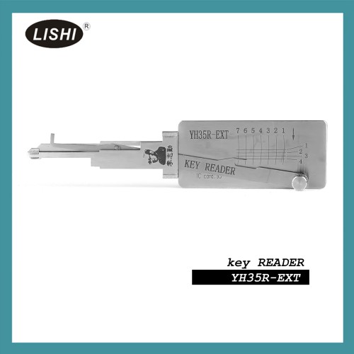 LISHI YH35R Direct Reading Flat Milling Yamaha Motorcycles Direct Reading 2-in-1 Tool