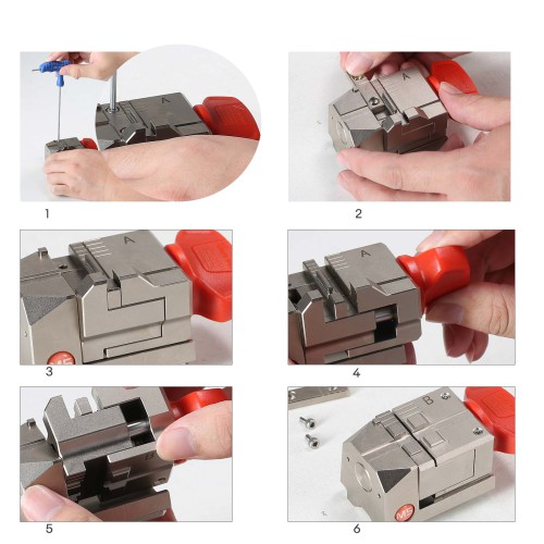 XHORSE DOLPHIN XP-005 XP005 Key Cutting Machine for All Key Lost With M5 Clamp Version