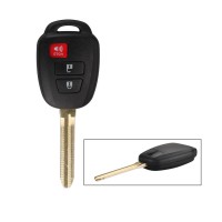 Remote Key Shell 2+1 Button (No Logo) for Toyota 5 Pcs/lot