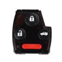 Remote Key (3+1) Button and Chip Separate ID:46 (433 MHZ) Fit ACCORD FIT CIVIC ODYSSEY For 2005-2007 Honda