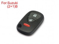 Remote Shell 2+1 Buttons for Suzuki (use for USA) 5pcs/lot