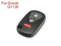 (2+1) buttons remote key shell for Suzuki 5pcs/lot