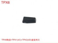 TPX6 Chip=TPX1(4C)+TPX2(4D)( can repeat copy) Free Shipping