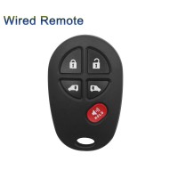 XHORSE XKTO08EN Wire Universal Remote Key 5 Buttons for VVDI Key Tool English Version 5pcs/ lot