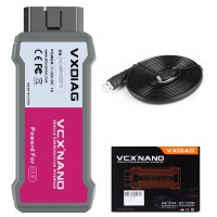 2024 VXDIAG VCX NANO For Renault Clip V219 All Systems Diagnostic Tool OBD2 Scanner