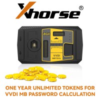 One Year Unlimited Tokens for VVDI MB BAG TOOL/ VVDI Key Tool Plus Password Calculation