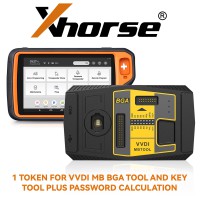 One Token for VVDI MB BGA Tool and Key Tool Plus Pad Password Calculation