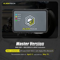 Original ALIENTECH KESS3 KESS 3 KESS V3 Master Bike OBD + Bike BOOT BENCH Protocols Activation
