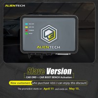 Original ALIENTECH KESS3 Slave Car OBD + Car BOOT BENCH Protocols Activation