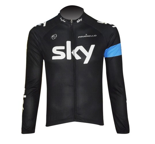 Men's Autumn Winter Cycling jersey long sleeves with bib pants 