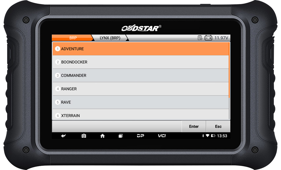 OBDSTAR MK70 Interface Display-6