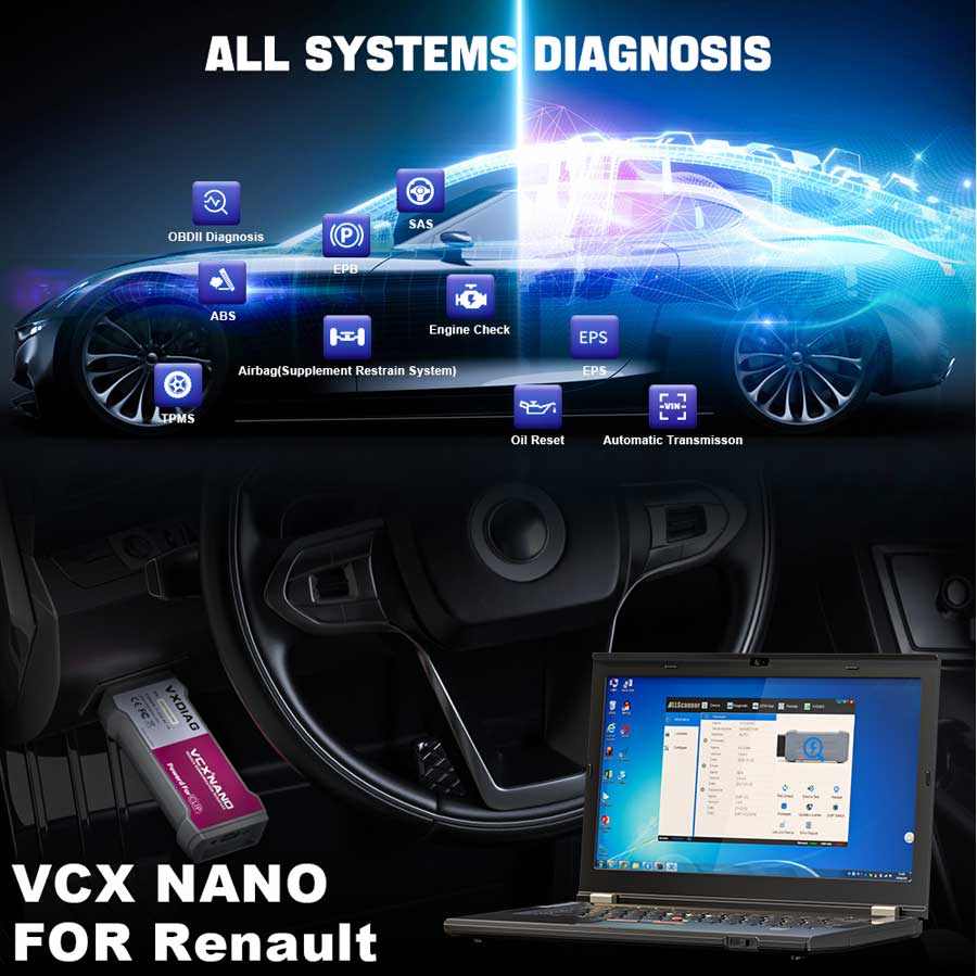 VXDIAG VCX NANO for Renault-2