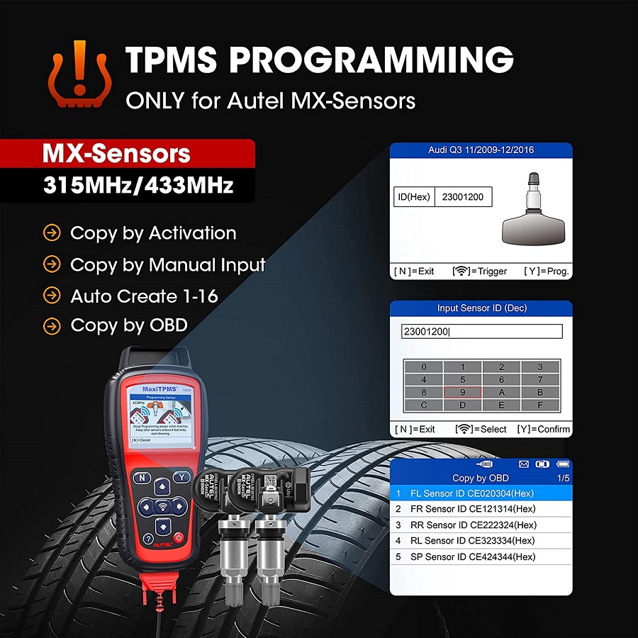 Autel MaxiTPMS TS508 TPMS Relearn Tool -4