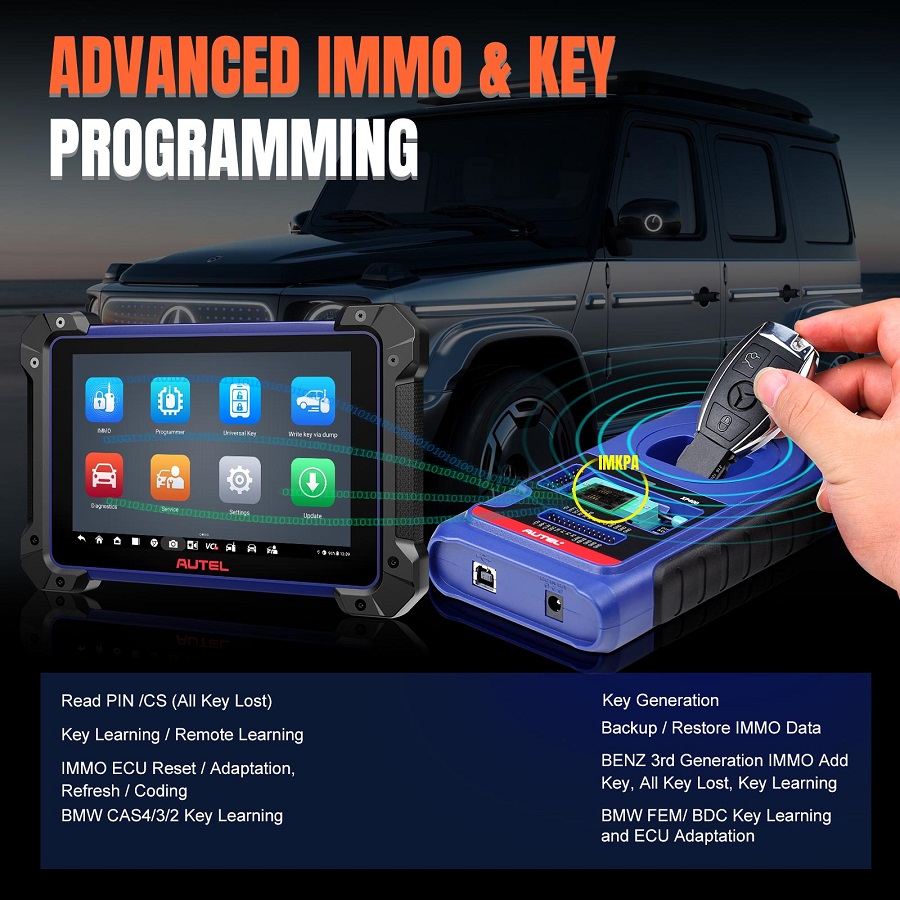 Autel IM608 II Advanced & Key Programming