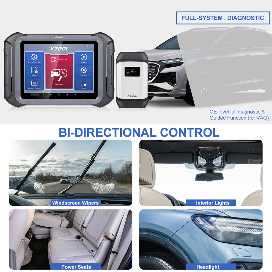 Xtool D9 Bi-Directional Control