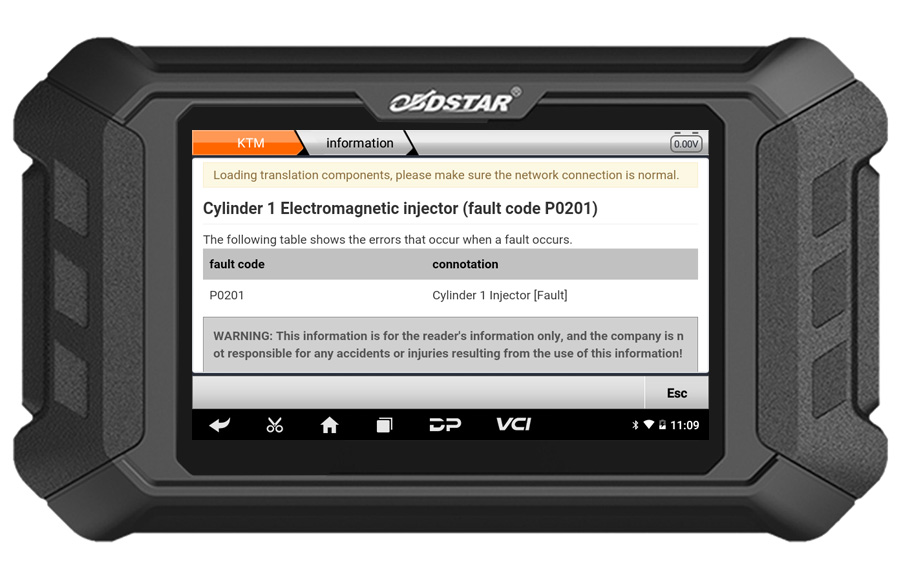 OBDSTAR iScan KTM HUSQVARNA Motorcycle Diagnostic + Key programming Tool-5
