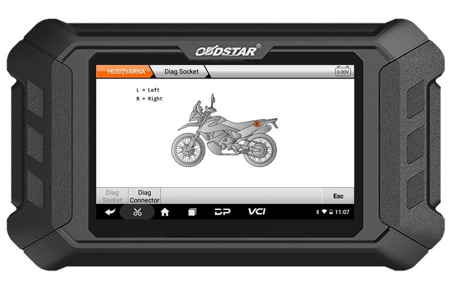 OBDSTAR iScan KTM HUSQVARNA Motorcycle Diagnostic + Key programming Tool-12
