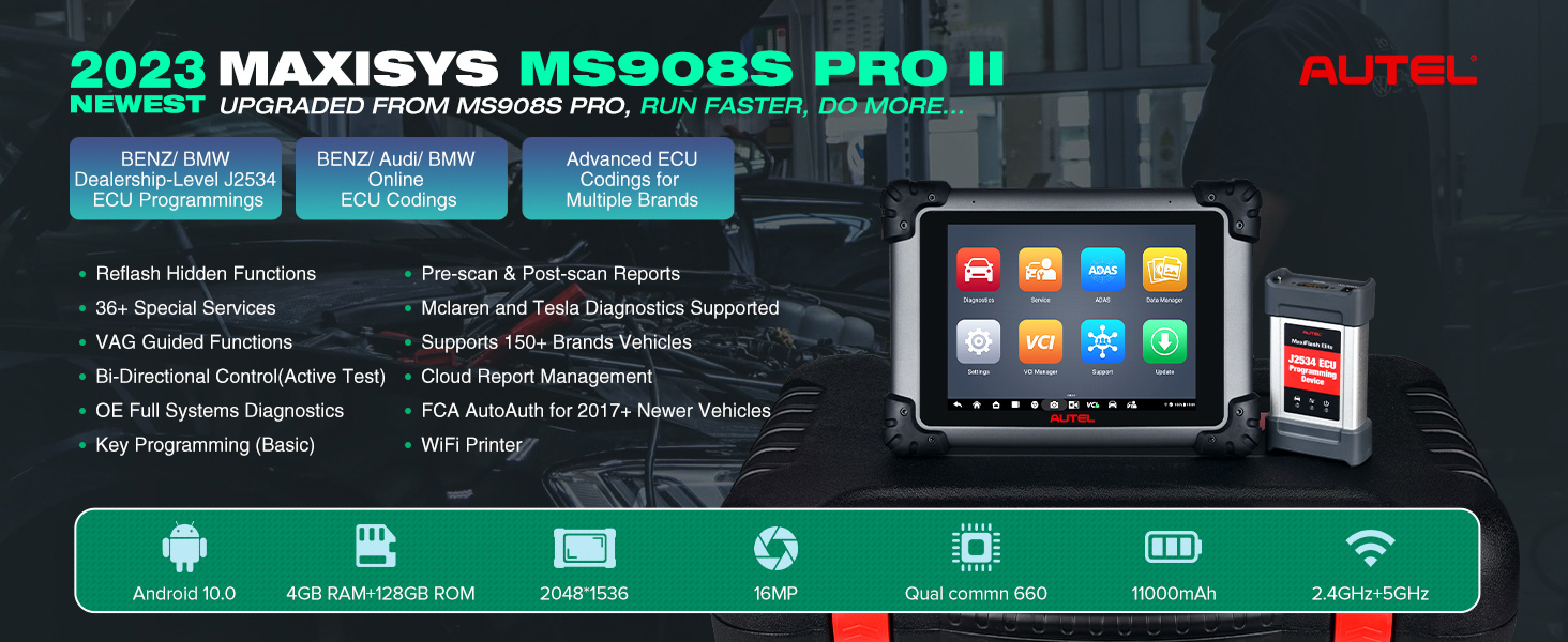 Autel MaxiSys MS908S Pro II